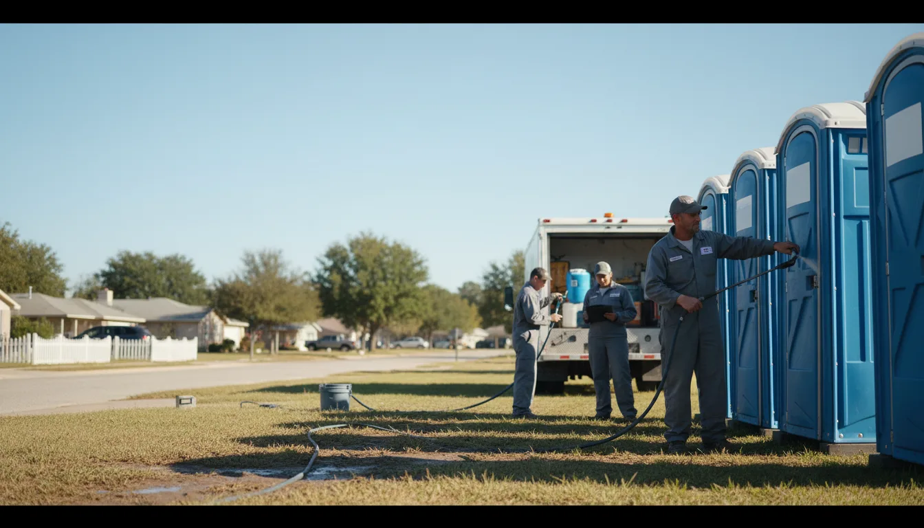 Long-Term Portable Toilet Rental in Saint Nazianz, WI near me